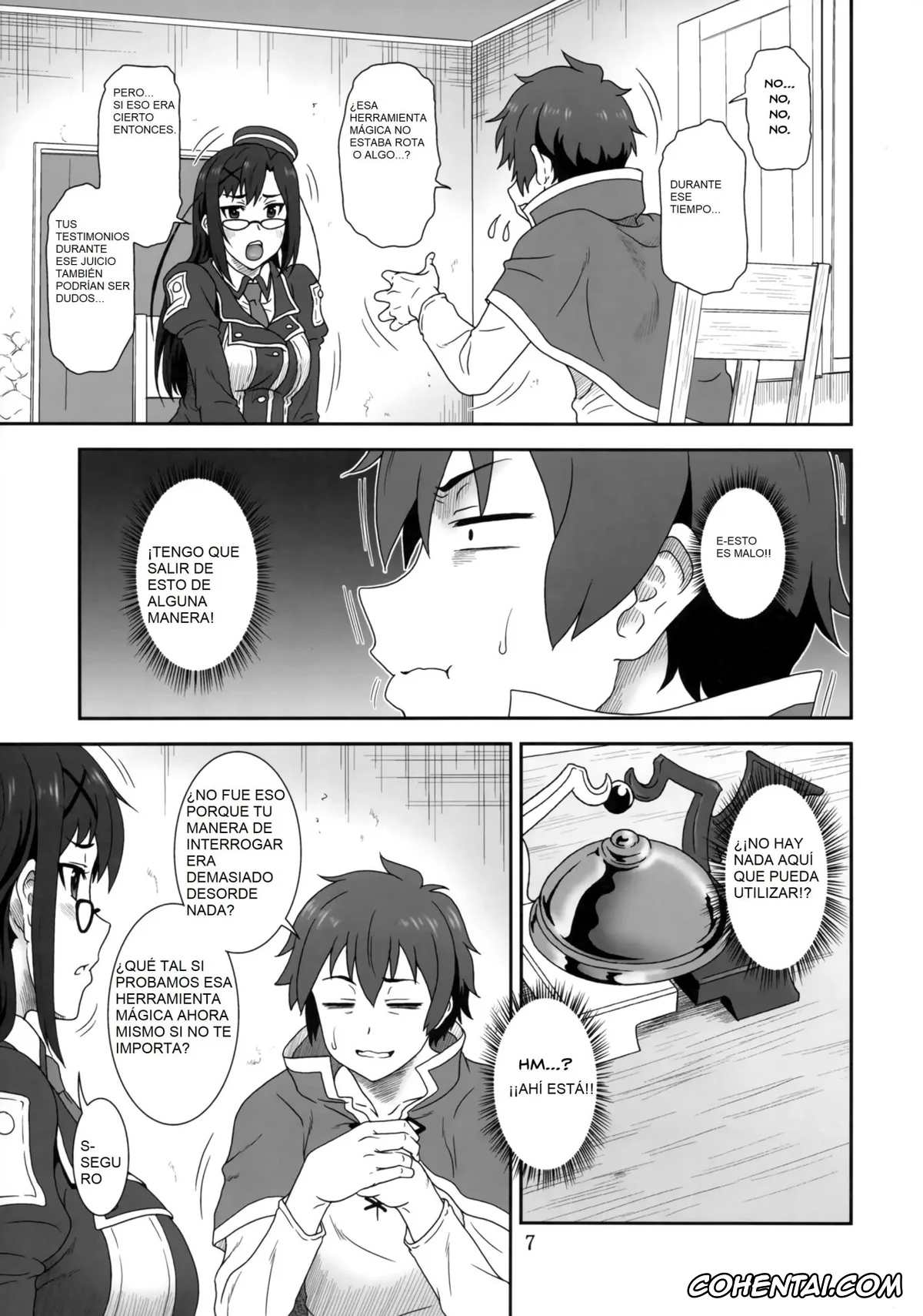 Kono Subarashii Sekai ni Syukufuku o! porno, Kazuma Satou porno, Sena porno, Doki Doki o X Saiban (Kono Subarashii Sekai ni Syukufuku o!), pagina 5