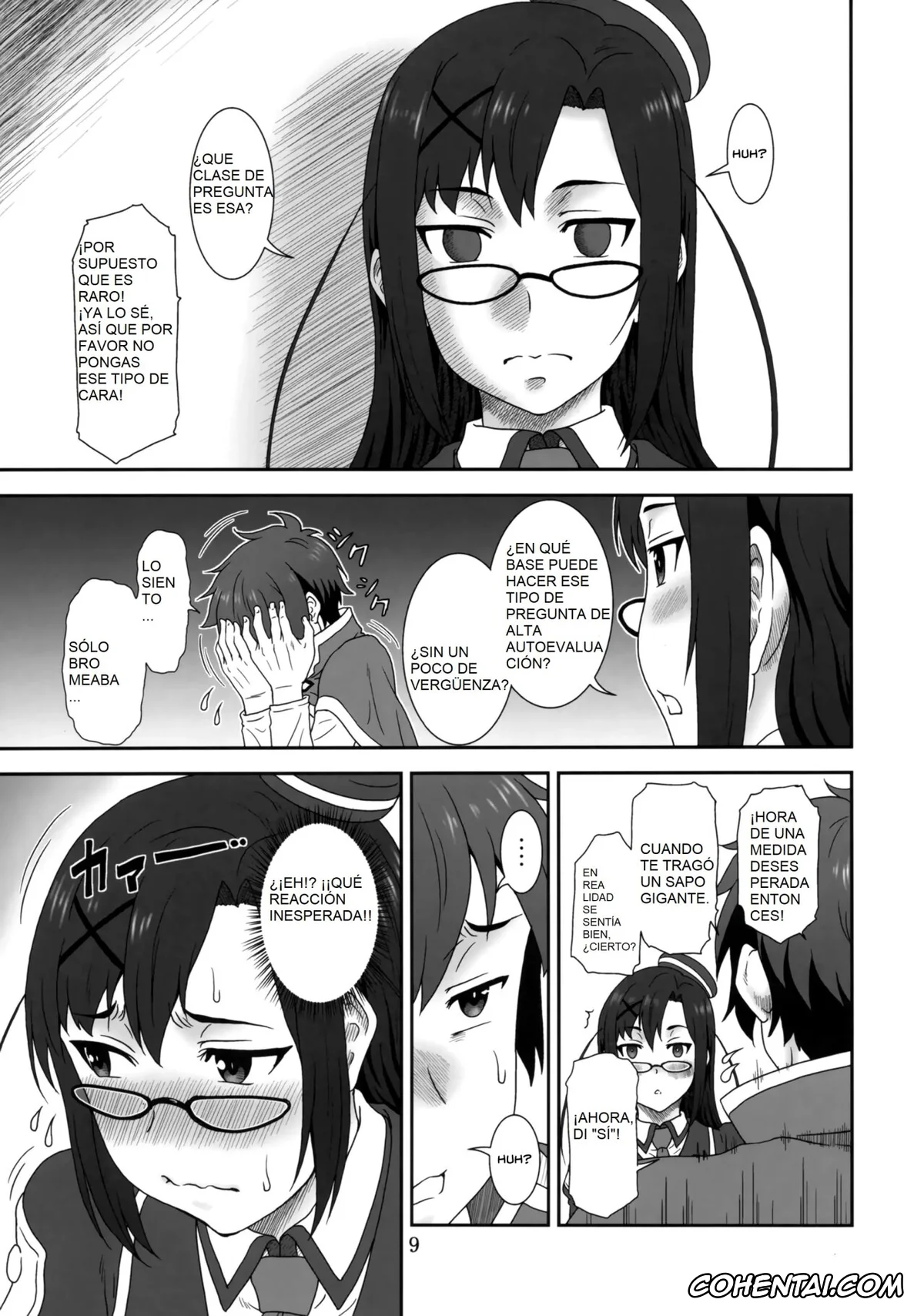 Kono Subarashii Sekai ni Syukufuku o! xxx, Kazuma Satou xxx, Sena xxx, Doki Doki o X Saiban (Kono Subarashii Sekai ni Syukufuku o!), pagina 7
