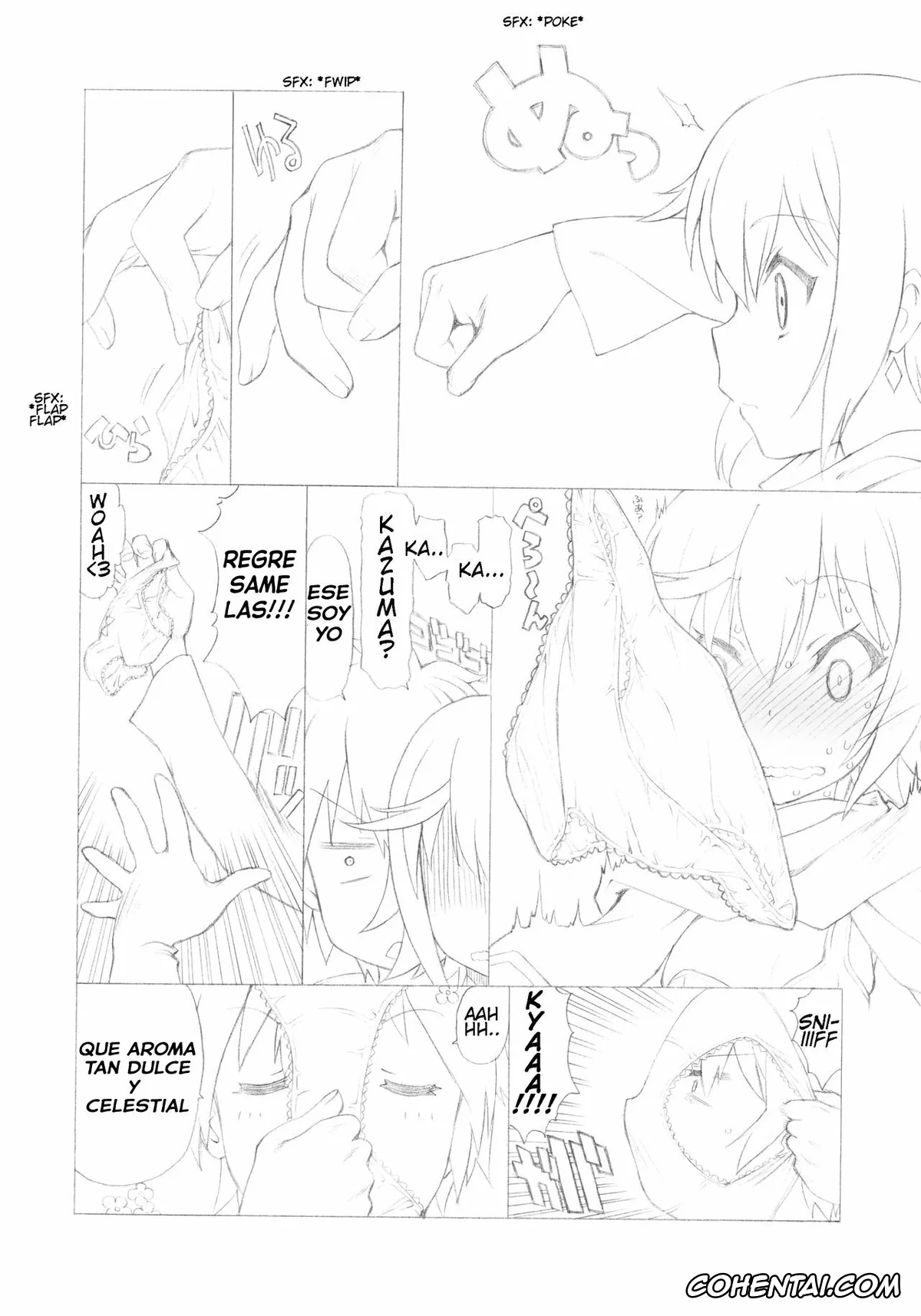 Kono Subarashii Sekai ni Syukufuku o! hentai, Chris hentai, Kazuma Satou hentai, Kono Spats (Kono Subarashii Sekai ni Syukufuku o!), pagina 3