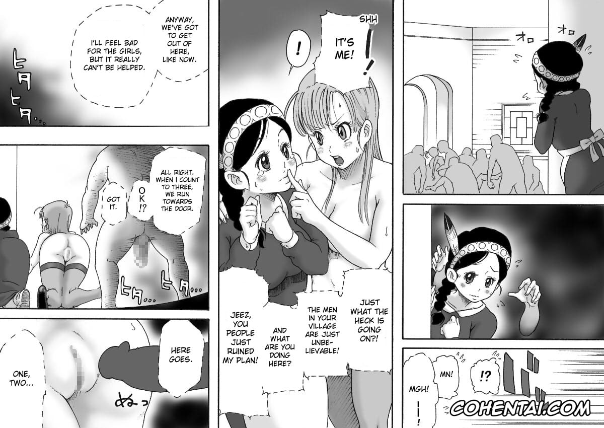 Dragon Ball xxx, Bulma Briefs xxx, Oolong xxx, Danganball Kanzen Mousou Han 02 (Dragon Ball), pagina 16