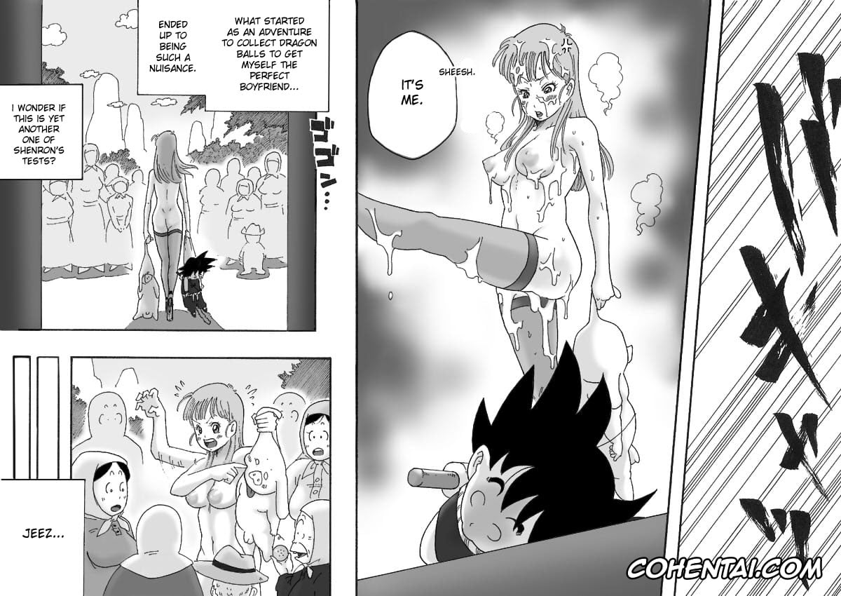 Dragon Ball xxx, Bulma Briefs xxx, Oolong xxx, Danganball Kanzen Mousou Han 02 (Dragon Ball), pagina 34