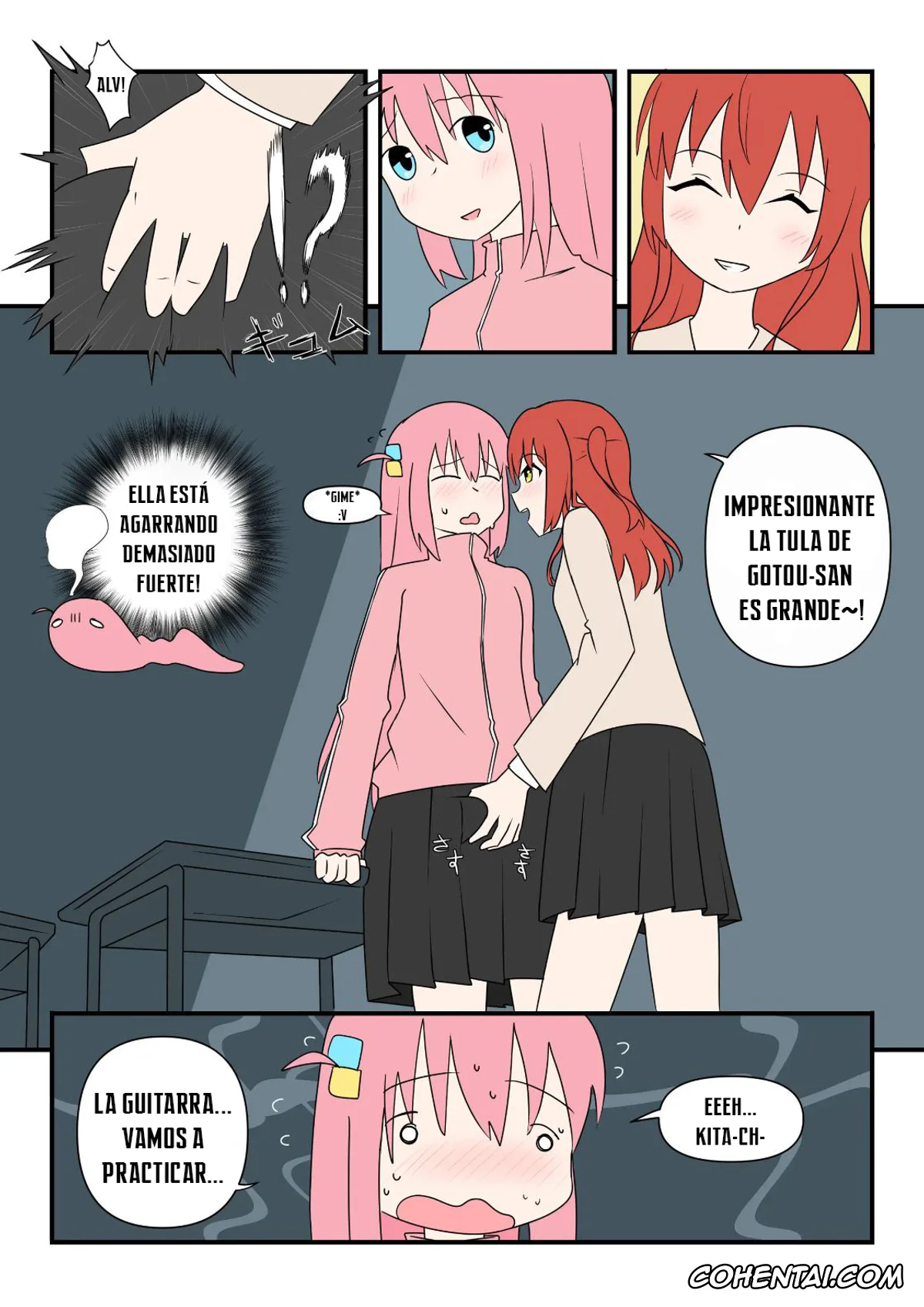 Bocchi the Rock! porno, Hitori Gotou porno, Ikuyo Kita porno, Nijika Ijichi porno, Ryou Yamada porno, Bocchinpo! (Bocchi The Rock!), pagina 5