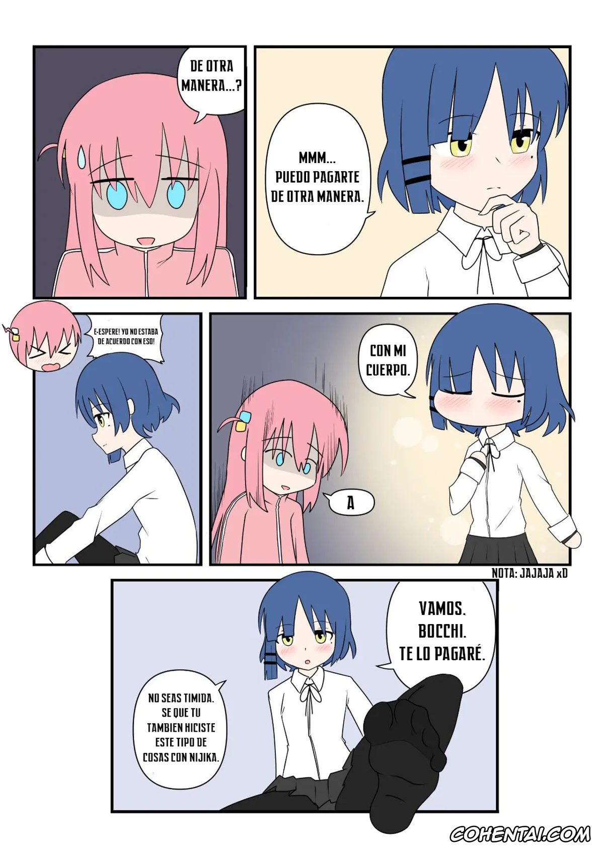 Bocchi the Rock! xxx, Hitori Gotou xxx, Ikuyo Kita xxx, Nijika Ijichi xxx, Ryou Yamada xxx, Bocchinpo! (Bocchi The Rock!), pagina 13