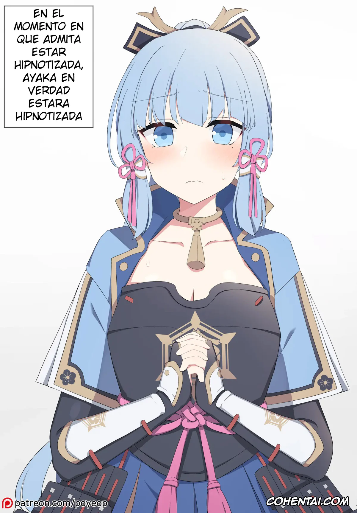 Genshin Impact xxx, Ayaka Kamisato xxx, I Tried Hypnotize That Really Hypnotized When She Admitted Hypnotized (Genshin Impact), pagina 1