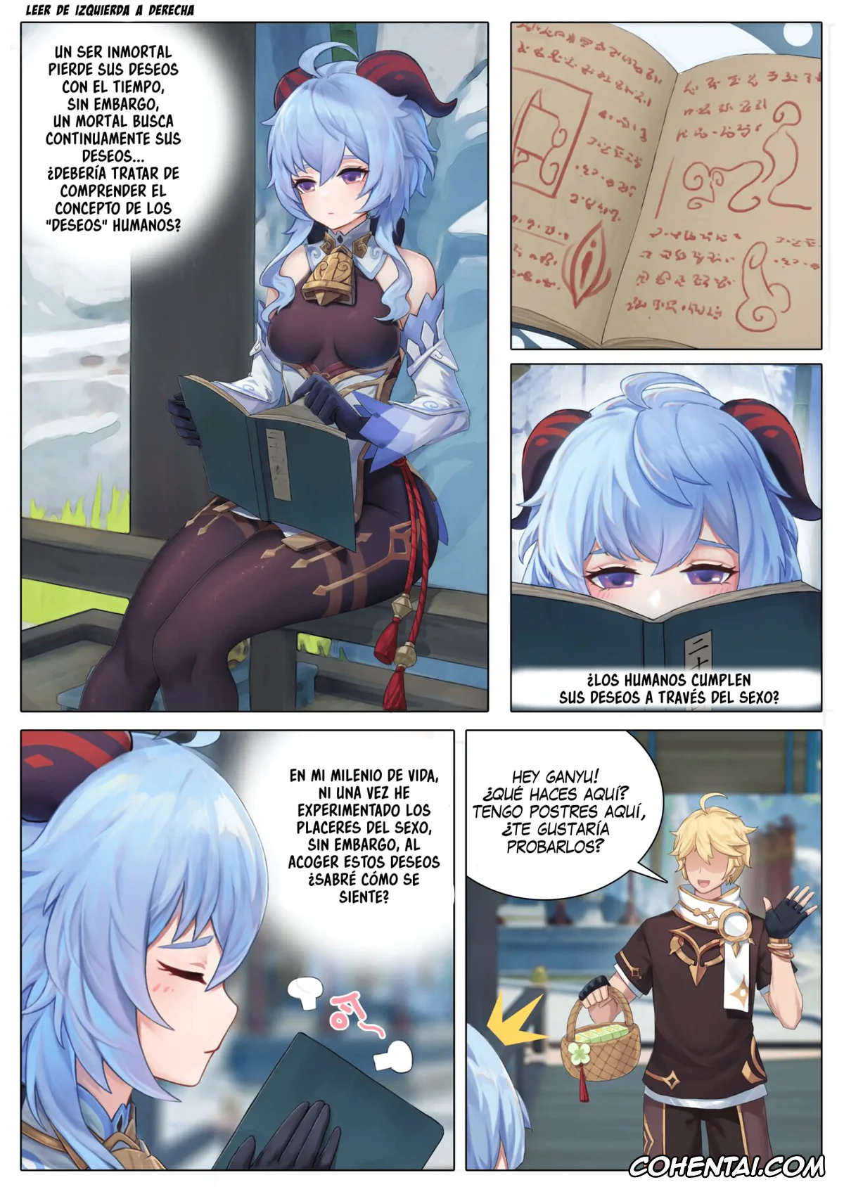Genshin Impact hentai, Aether hentai, Ganyu hentai, Everlasting Ganyu (Genshin Impact), pagina 3
