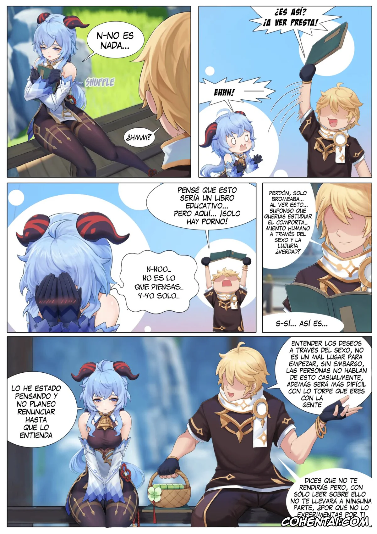 Genshin Impact xxx, Aether xxx, Ganyu xxx, Everlasting Ganyu (Genshin Impact), pagina 4