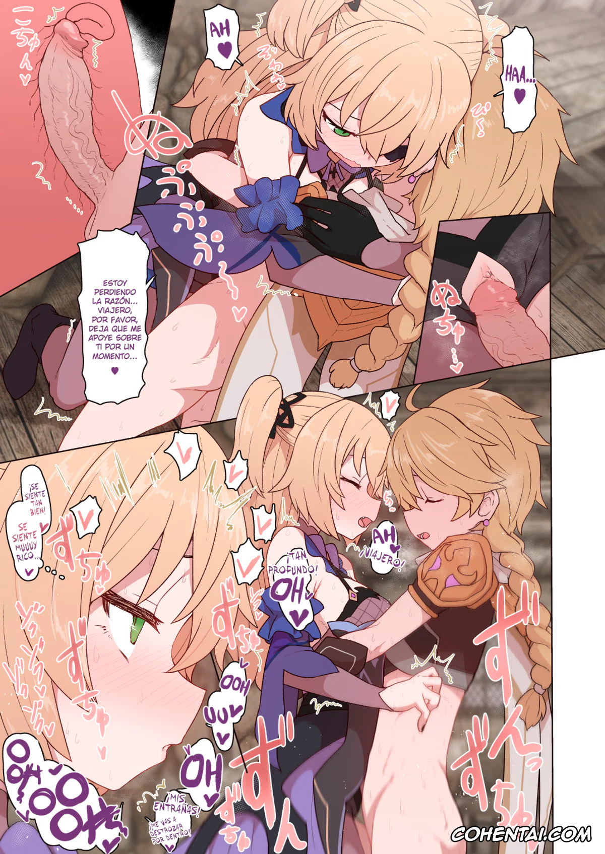 Genshin Impact xxx, Aether xxx, Fischl xxx, Mona Megistus xxx, Mona Fischl Sorezore Nakadashi (Genshin Impact), pagina 7