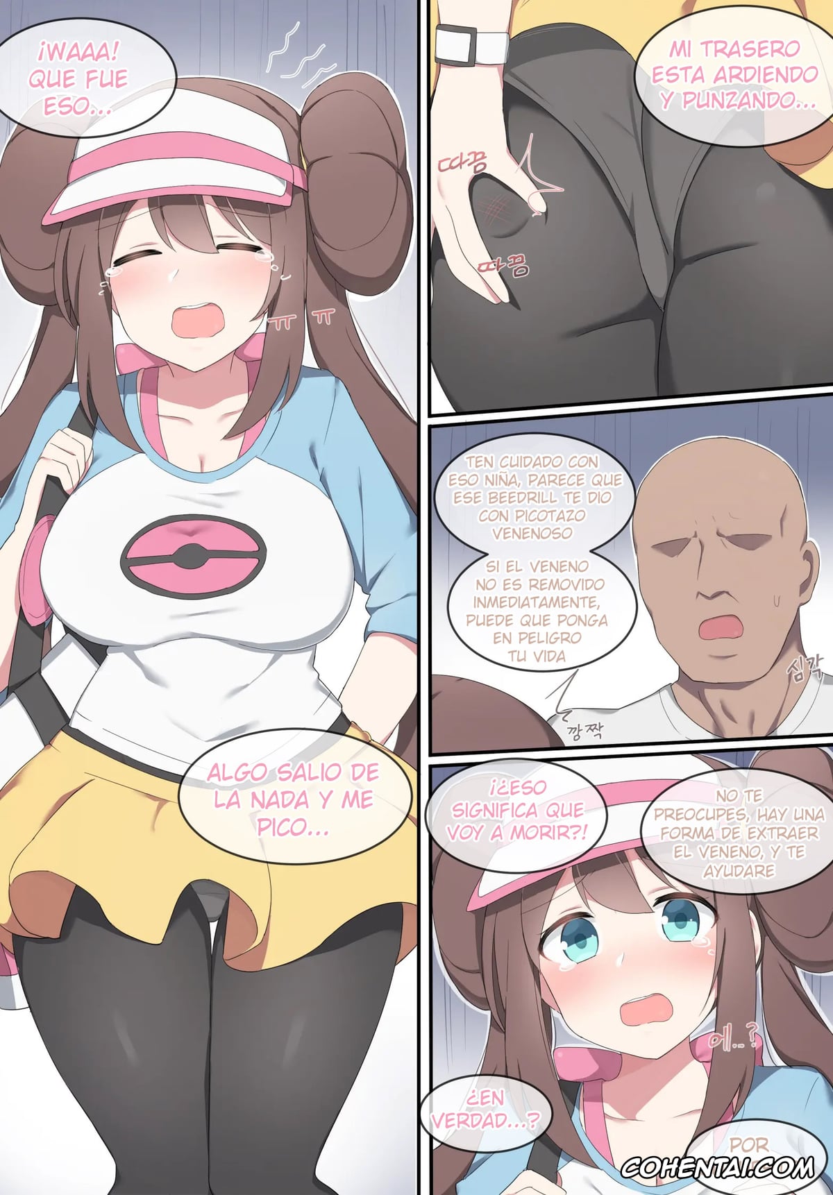 Pokemon | Pocket Monsters porno, Rosa porno, Rosa (Pokémon Black 2 and White 2), pagina 2