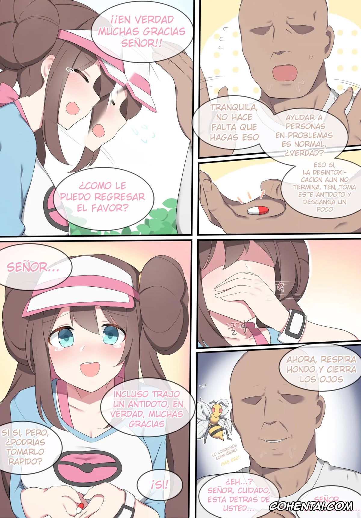 Pokemon | Pocket Monsters porno, Rosa porno, Rosa (Pokémon Black 2 and White 2), pagina 8