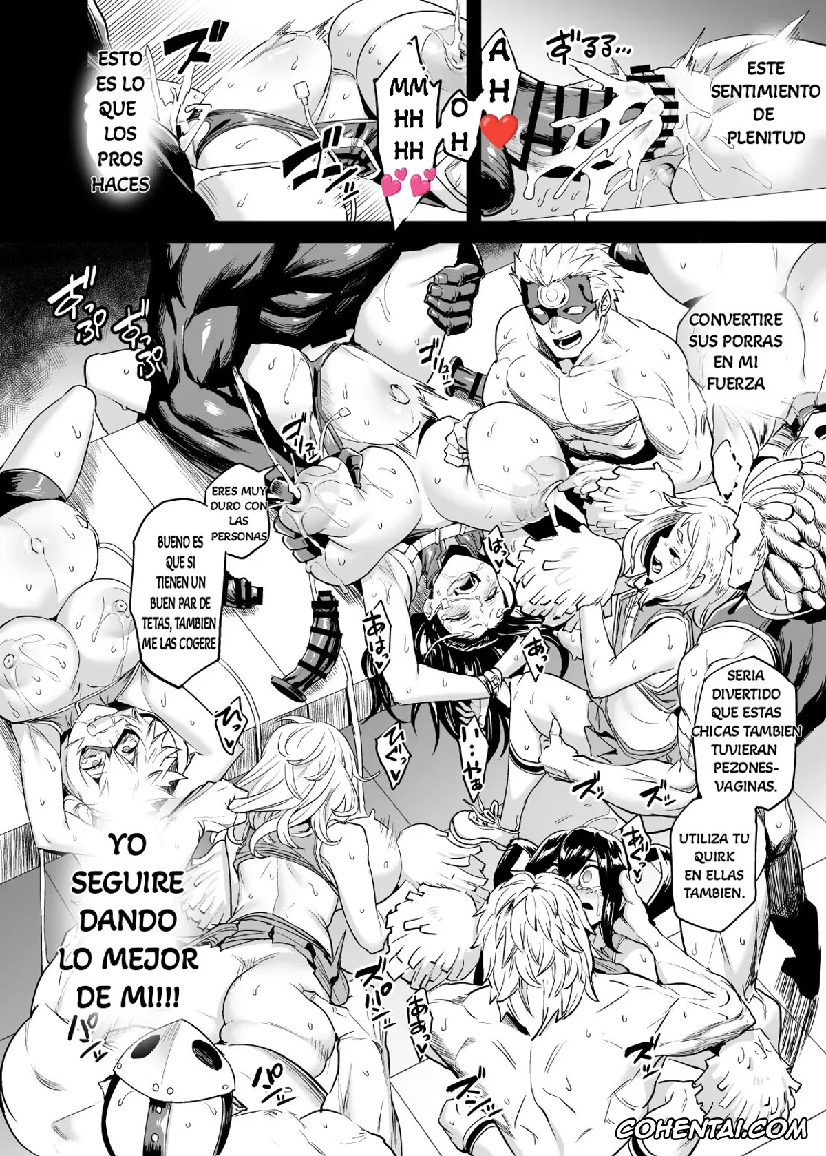 My Hero Academia | Boku No Hero Academia xxx, Ibara Shiozaki xxx, Itsuka Kendou xxx, Kinoko Komori xxx, Kyoka Jiro xxx, Mina Ashido xxx, Momo Yaoyorozu xxx, Mount Lady xxx, Nemuri Kayama xxx, Ochako Uraraka xxx, Pony Tsunotori xxx, Reiko Yanagi xxx, Rumi Usagiyama xxx, Setsuna Tokage xxx, Tooru Hagakure xxx, Tsuyu Asui xxx, Yui Kodai xxx, Watashi wa Villain Creati (Boku no Hero Academia), pagina 34