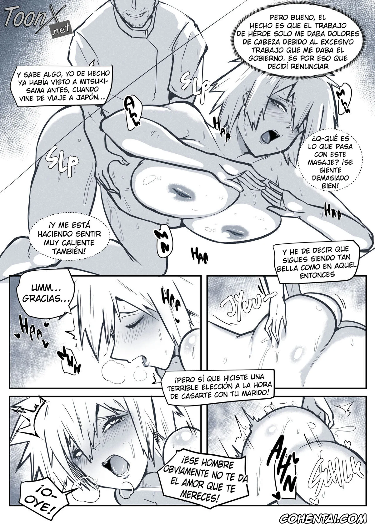 My Hero Academia | Boku No Hero Academia hentai, Mitsuki Bakugou hentai, Mitsuki Massage Day (Boku no Hero Academia), pagina 3