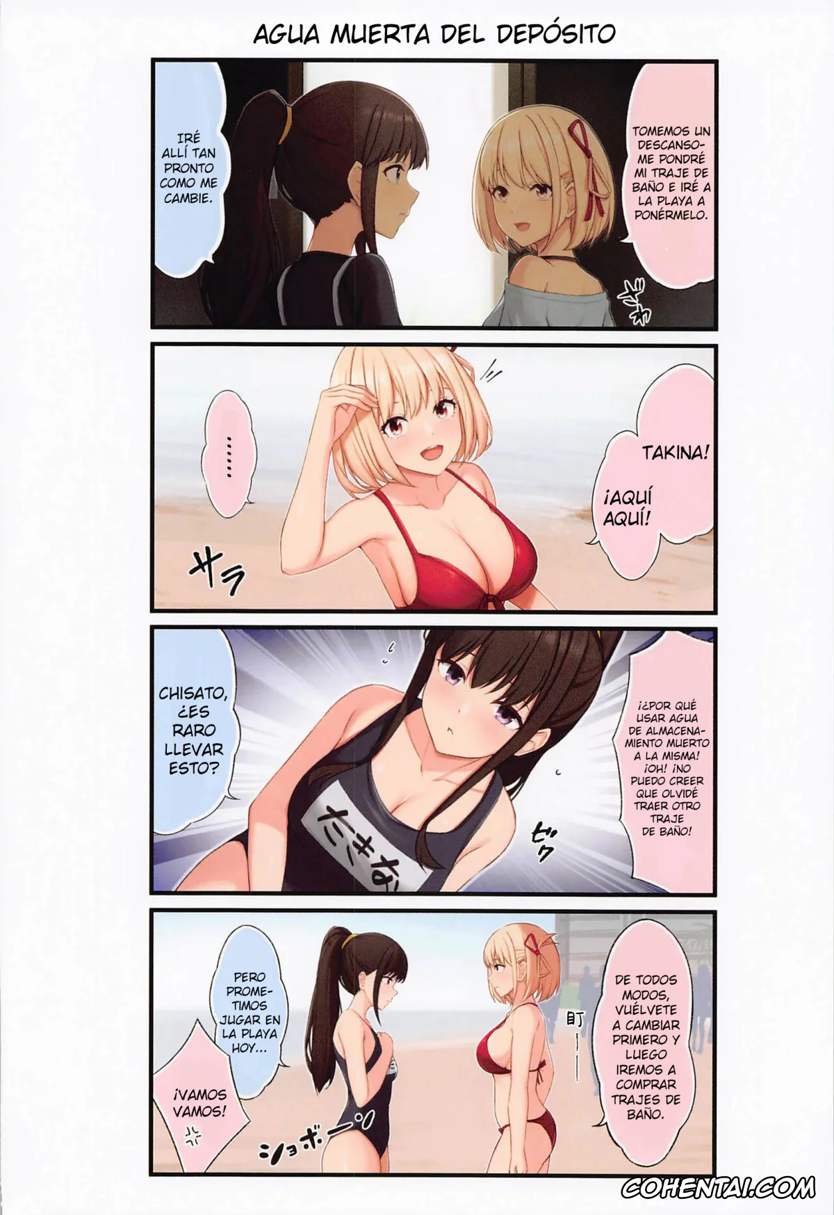 Lycoris Recoil xxx, Chisato Nishikigi xxx, Takina Inoue xxx, ChisaTaki Love (Lycoris Recoil), pagina 7