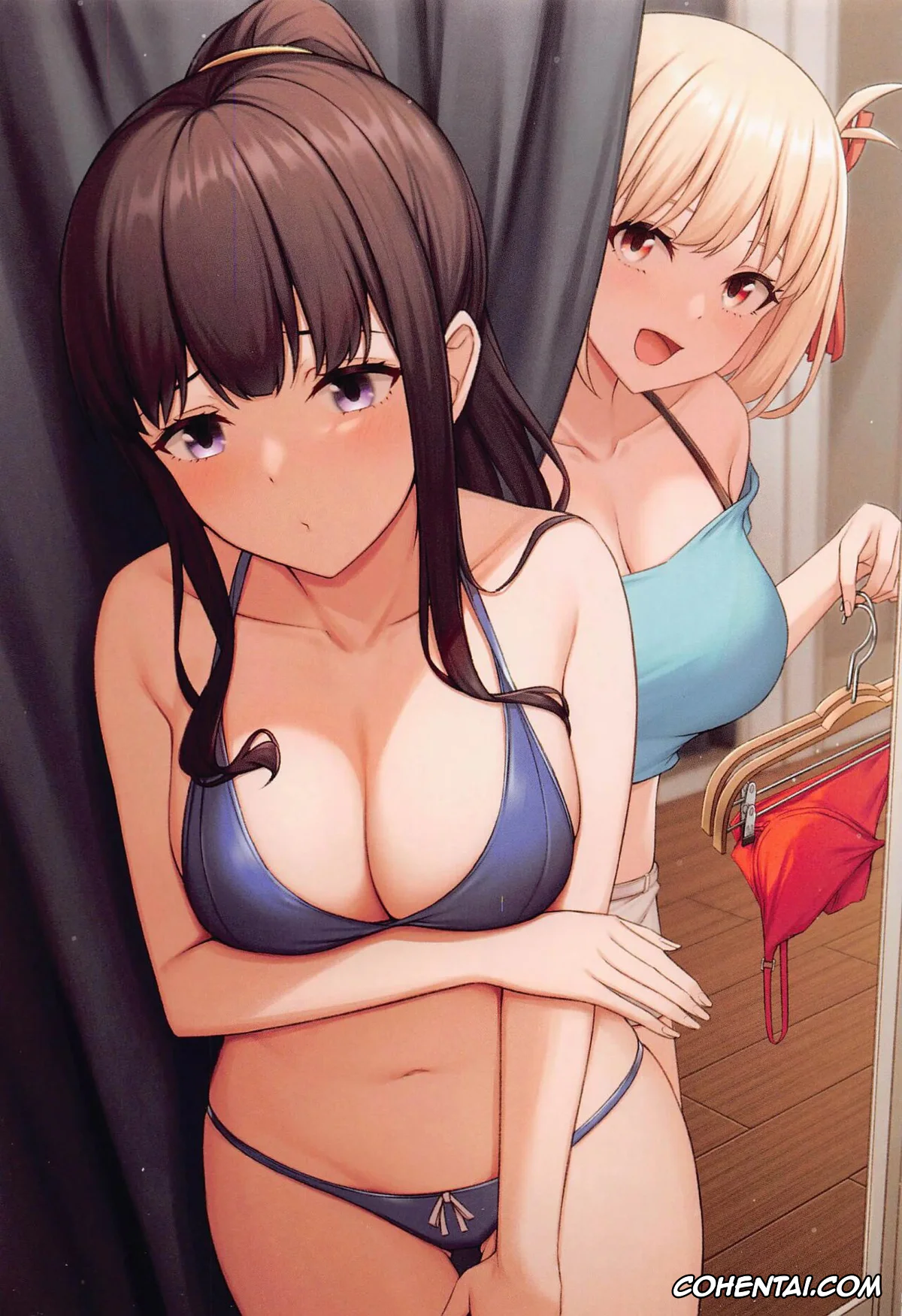 Lycoris Recoil porno, Chisato Nishikigi porno, Takina Inoue porno, ChisaTaki Love (Lycoris Recoil), pagina 8