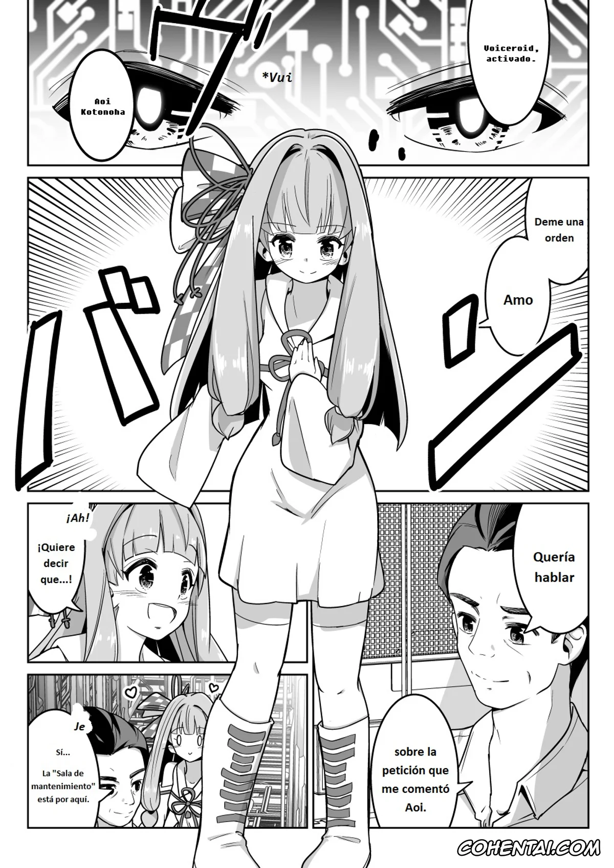 VOICEROID xxx, Akane Kotonoha xxx, Aoi Kotonoha xxx, Voiceroid wa Tsunagaritai (VOICEROID), pagina 1