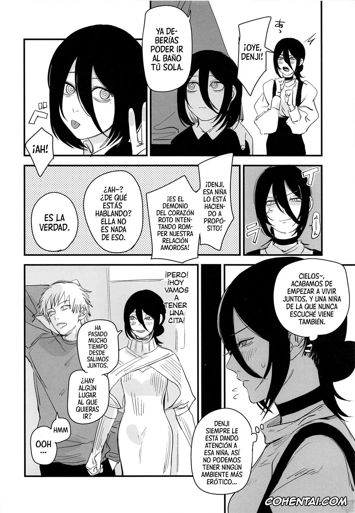 Chainsaw Man hentai, Denji hentai, Reze hentai, Denji-kun, Chotto Kyuukei Shimasen ka? (Chainsaw Man), pagina 3
