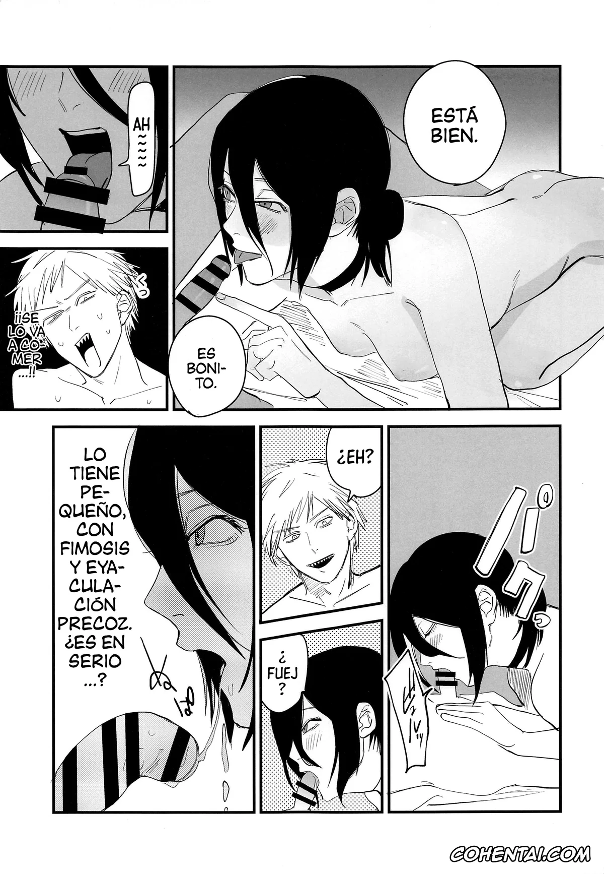 Chainsaw Man hentai, Denji hentai, Reze hentai, Denji-kun, Chotto Kyuukei Shimasen ka? (Chainsaw Man), pagina 6