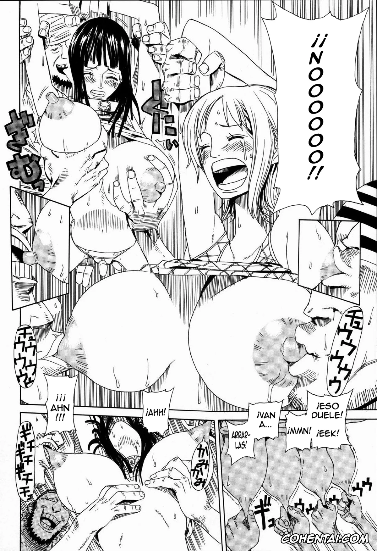 One Piece xxx, Nami xxx, Nico Robin xxx, Leopard Hon 7 (One Piece), pagina 7