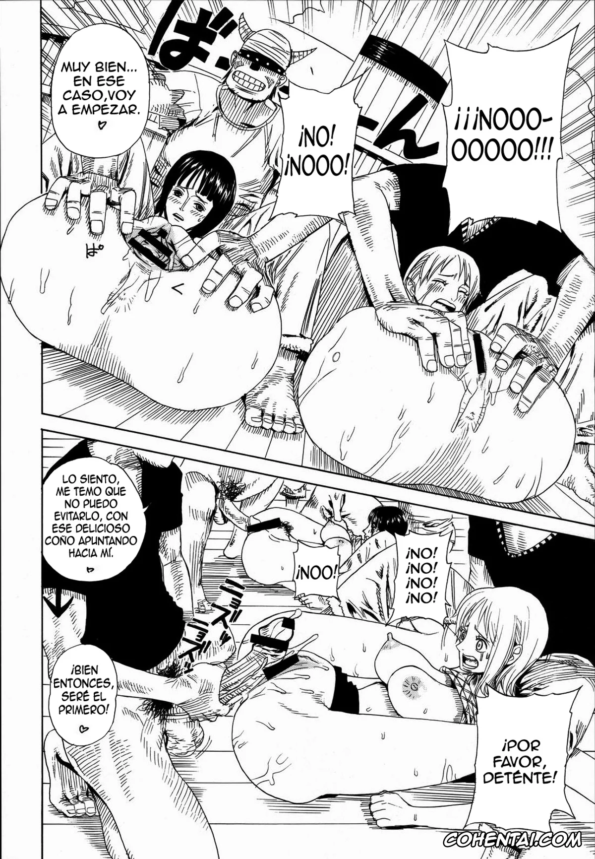 One Piece xxx, Nami xxx, Nico Robin xxx, Leopard Hon 7 (One Piece), pagina 13