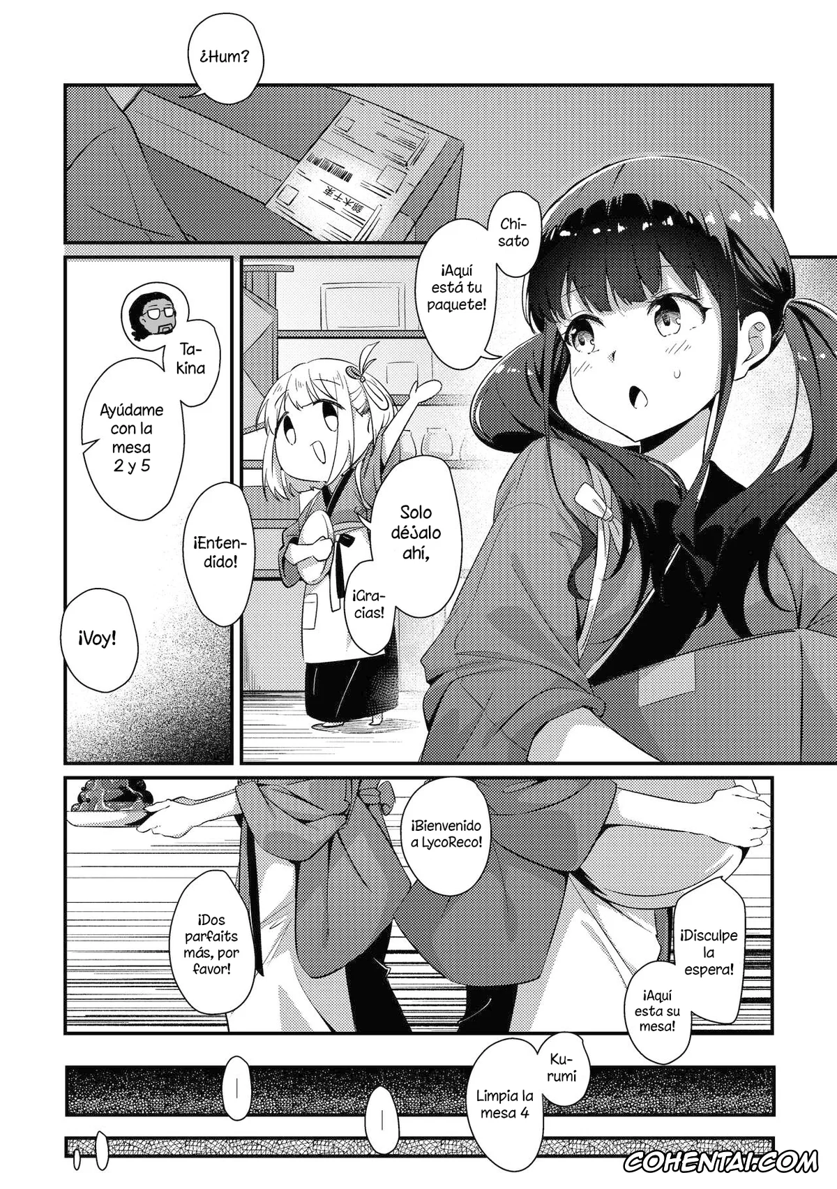 Lycoris Recoil hentai, Chisato Nishikigi hentai, Takina Inoue hentai, Surprise & Seduce (Lycoris Recoil), pagina 6