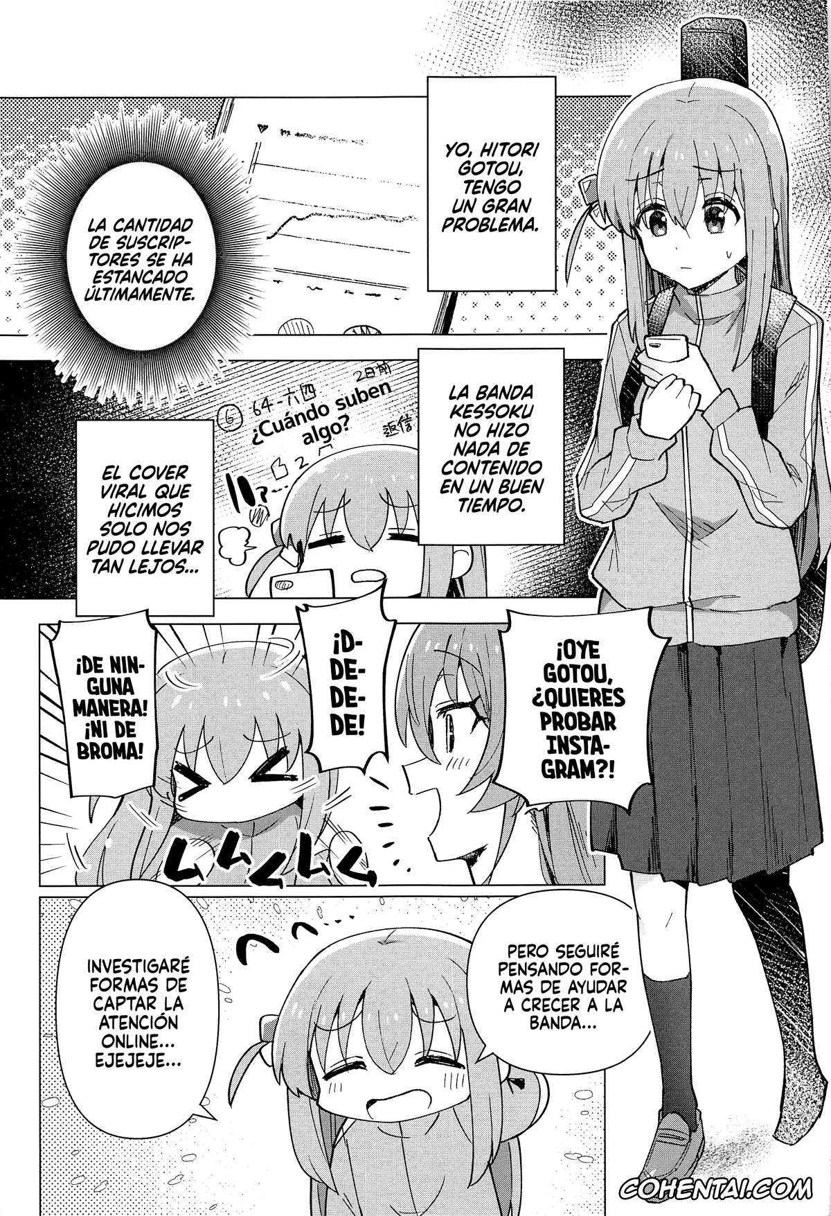 Bocchi the Rock! xxx, Hitori Gotou xxx, Shounin Yokkyuu (Bocchi the Rock!), pagina 4