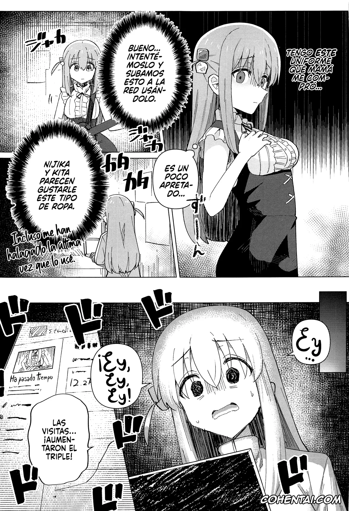 Bocchi the Rock! hentai, Hitori Gotou hentai, Shounin Yokkyuu (Bocchi the Rock!), pagina 6