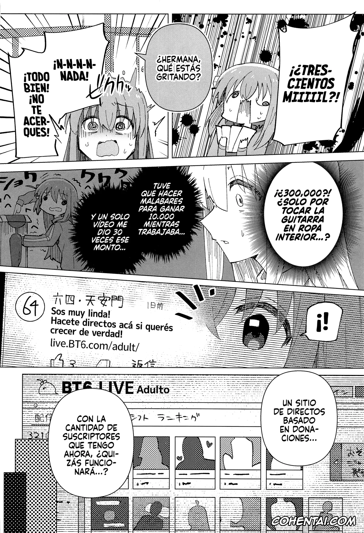 Bocchi the Rock! hentai, Hitori Gotou hentai, Shounin Yokkyuu (Bocchi the Rock!), pagina 9