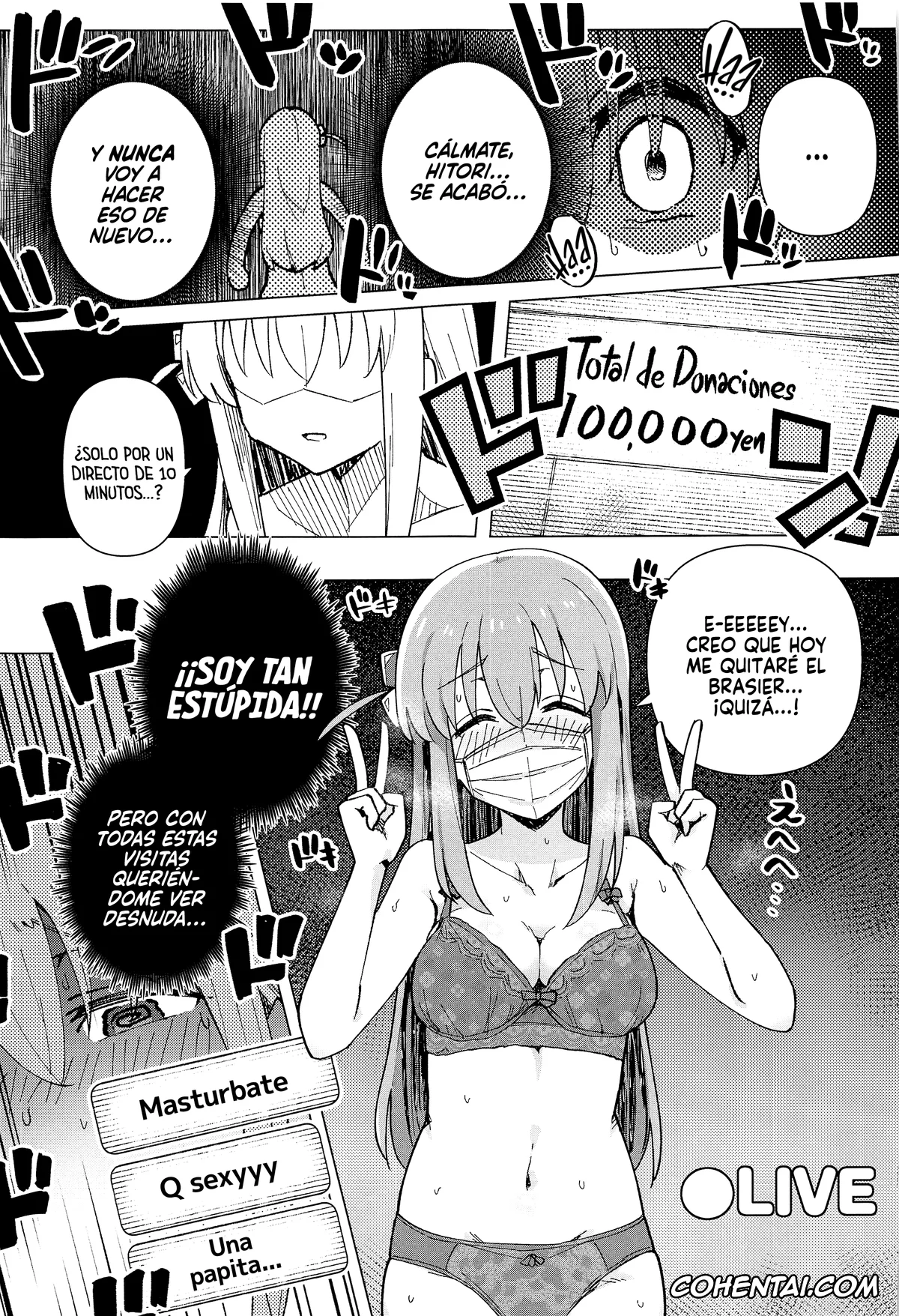 Bocchi the Rock! hentai, Hitori Gotou hentai, Shounin Yokkyuu (Bocchi the Rock!), pagina 12
