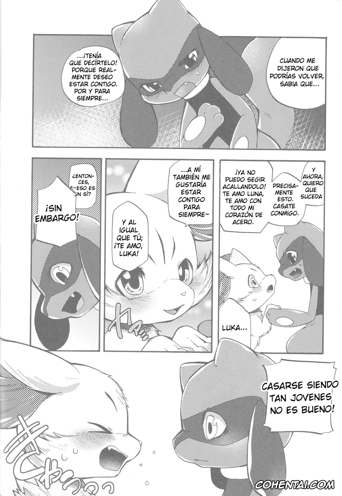 Pokemon | Pocket Monsters xxx, Braixen xxx, Fennekin xxx, Lucario xxx, Riolu xxx, Korekara wa Zutto Issho (Pokémon Mystery Dungeon), pagina 7