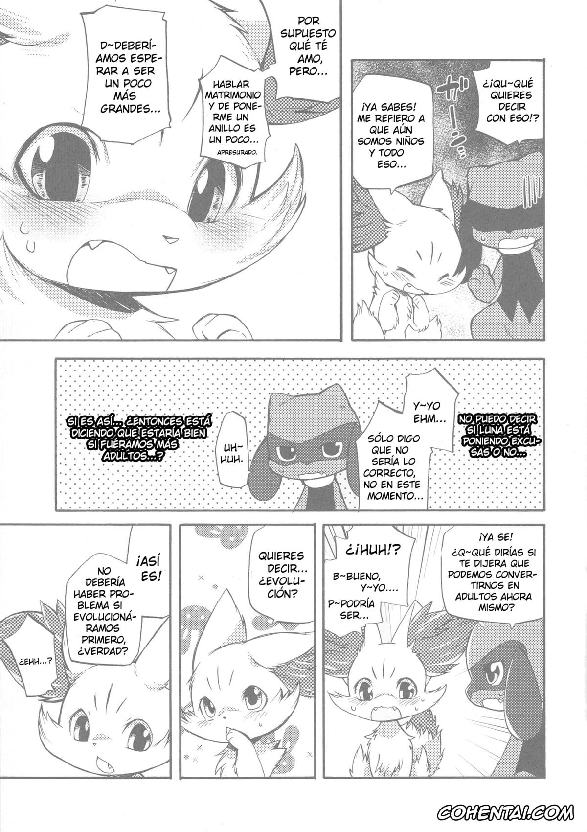 Pokemon | Pocket Monsters porno, Braixen porno, Fennekin porno, Lucario porno, Riolu porno, Korekara wa Zutto Issho (Pokémon Mystery Dungeon), pagina 8