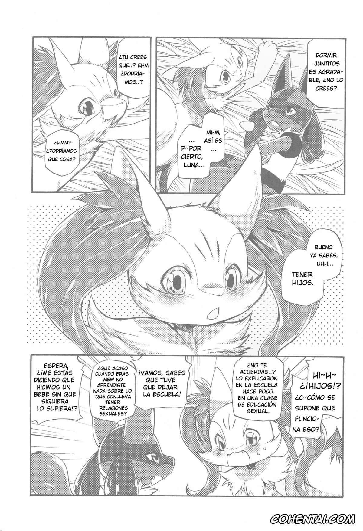 Pokemon | Pocket Monsters hentai, Braixen hentai, Fennekin hentai, Lucario hentai, Riolu hentai, Korekara wa Zutto Issho (Pokémon Mystery Dungeon), pagina 24
