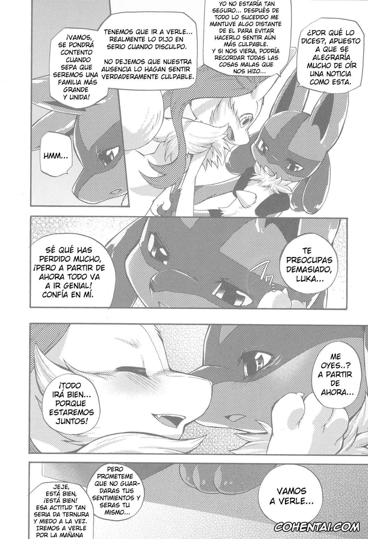 Pokemon | Pocket Monsters porno, Braixen porno, Fennekin porno, Lucario porno, Riolu porno, Korekara wa Zutto Issho (Pokémon Mystery Dungeon), pagina 26
