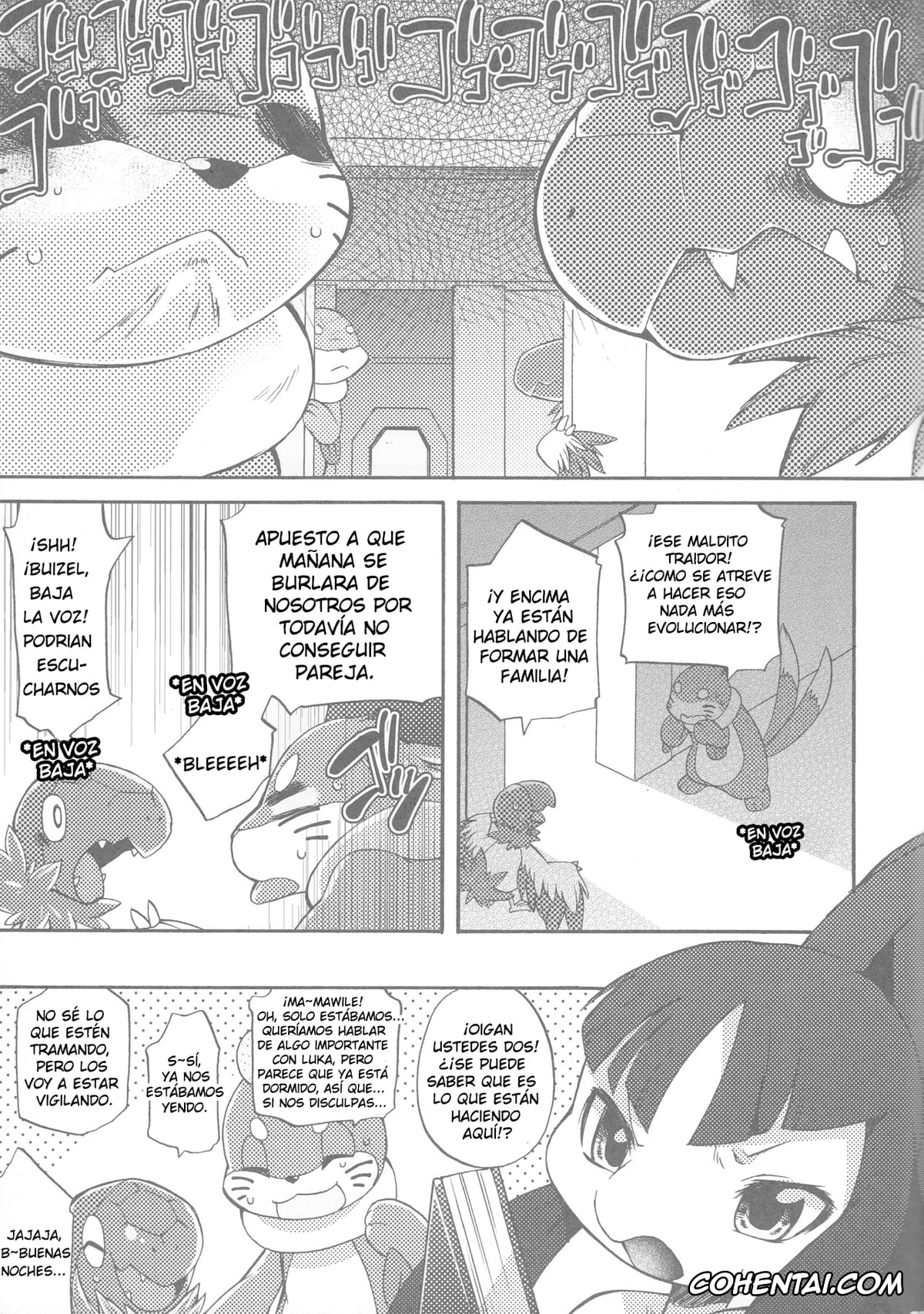Pokemon | Pocket Monsters hentai, Braixen hentai, Fennekin hentai, Lucario hentai, Riolu hentai, Korekara wa Zutto Issho (Pokémon Mystery Dungeon), pagina 27