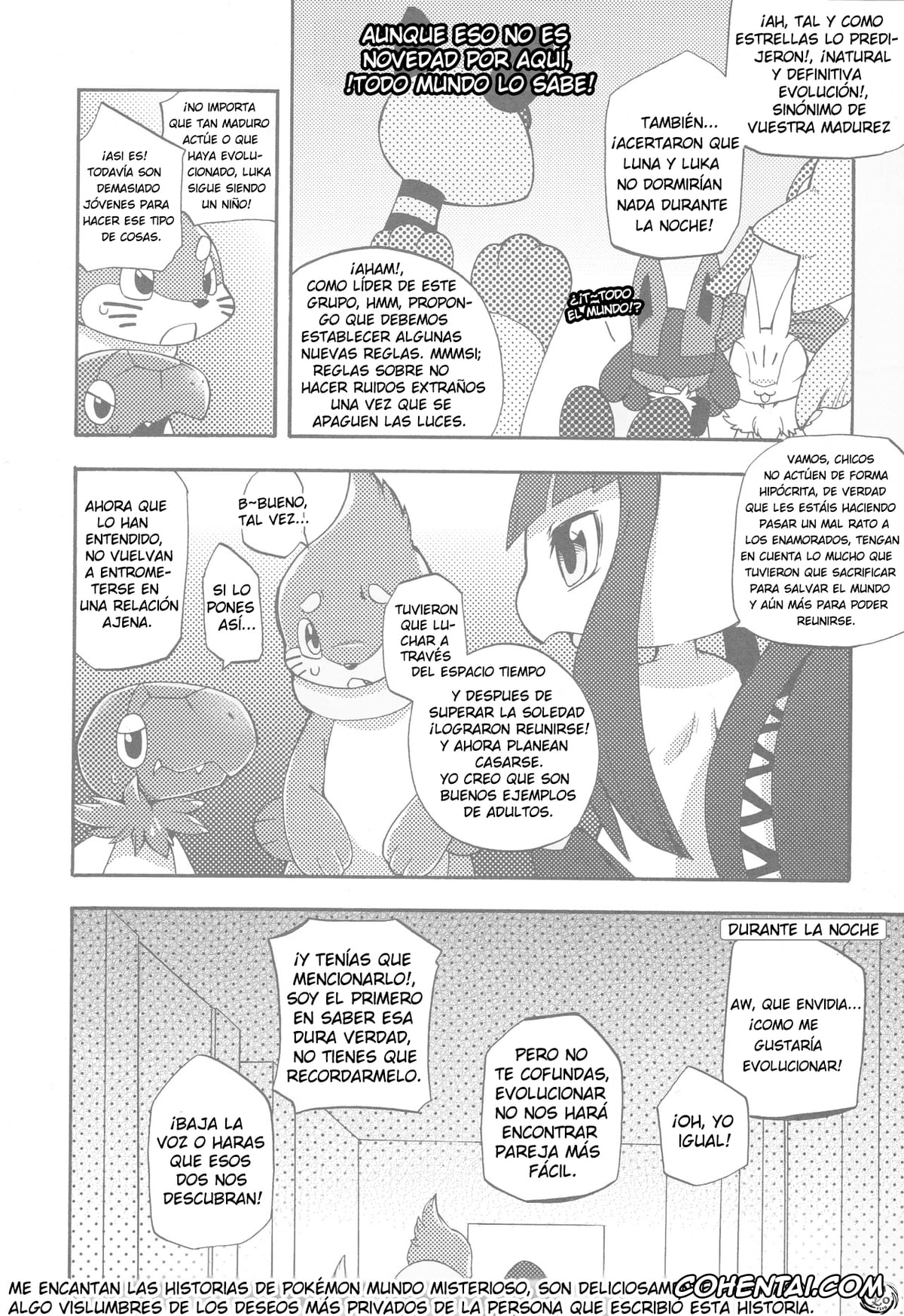 Pokemon | Pocket Monsters xxx, Braixen xxx, Fennekin xxx, Lucario xxx, Riolu xxx, Korekara wa Zutto Issho (Pokémon Mystery Dungeon), pagina 28