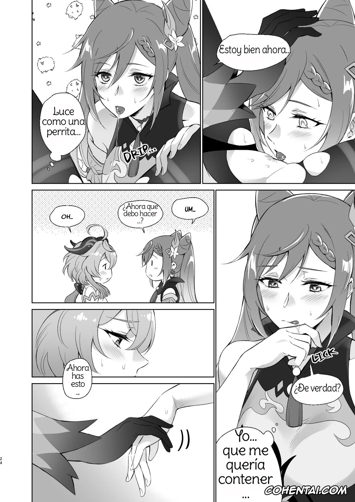 Genshin Impact porno, Ganyu porno, Keqing porno, Ganyu to Ecchi ga Shitai! (Genshin Impact), pagina 23