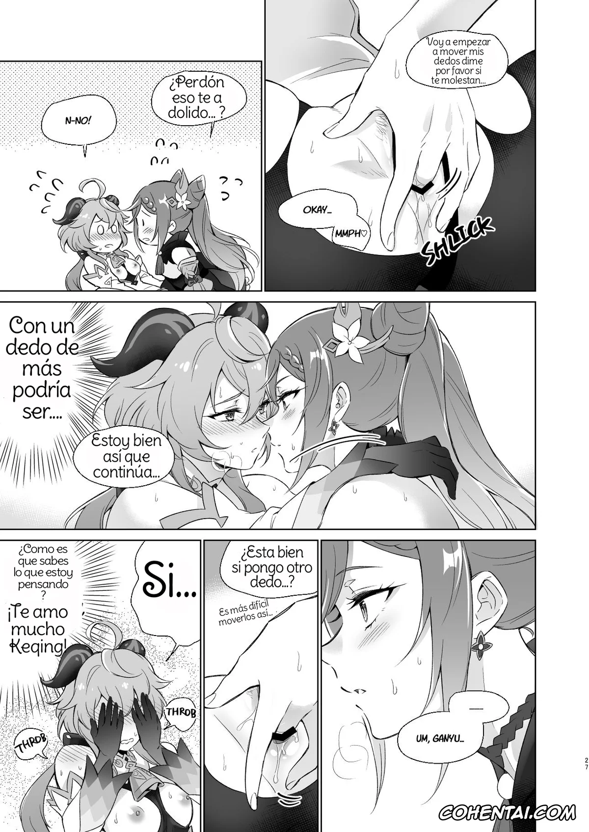 Genshin Impact porno, Ganyu porno, Keqing porno, Ganyu to Ecchi ga Shitai! (Genshin Impact), pagina 26