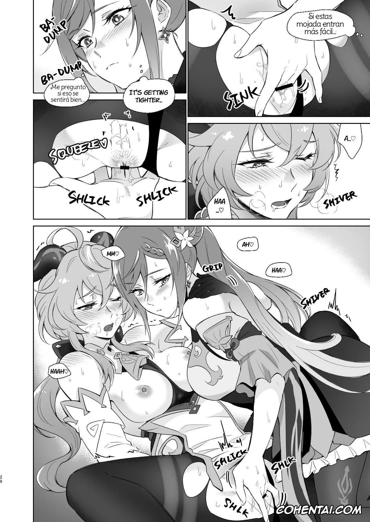 Genshin Impact hentai, Ganyu hentai, Keqing hentai, Ganyu to Ecchi ga Shitai! (Genshin Impact), pagina 27