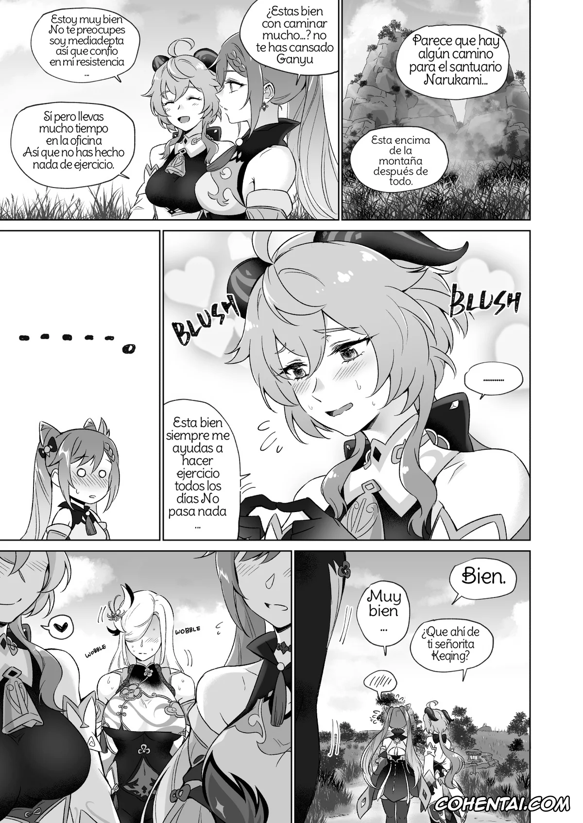 Genshin Impact hentai, Ganyu hentai, Keqing hentai, Shenhe hentai, Liyue-shiki Dousei Seikou Ryouhou (Genshin Impact), pagina 12