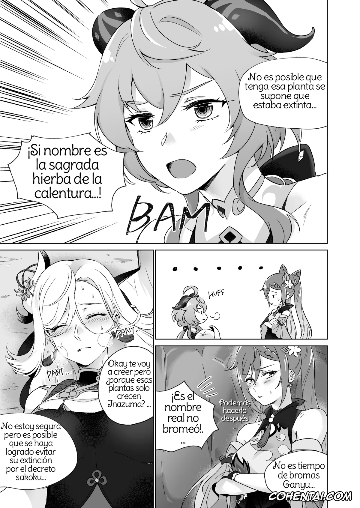 Genshin Impact xxx, Ganyu xxx, Keqing xxx, Shenhe xxx, Liyue-shiki Dousei Seikou Ryouhou (Genshin Impact), pagina 16