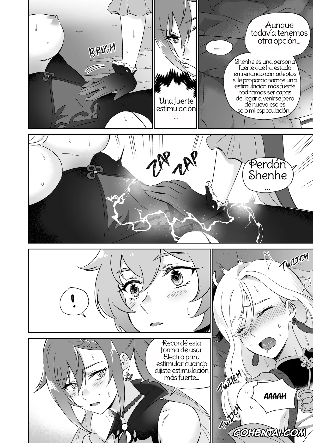 Genshin Impact hentai, Ganyu hentai, Keqing hentai, Shenhe hentai, Liyue-shiki Dousei Seikou Ryouhou (Genshin Impact), pagina 33