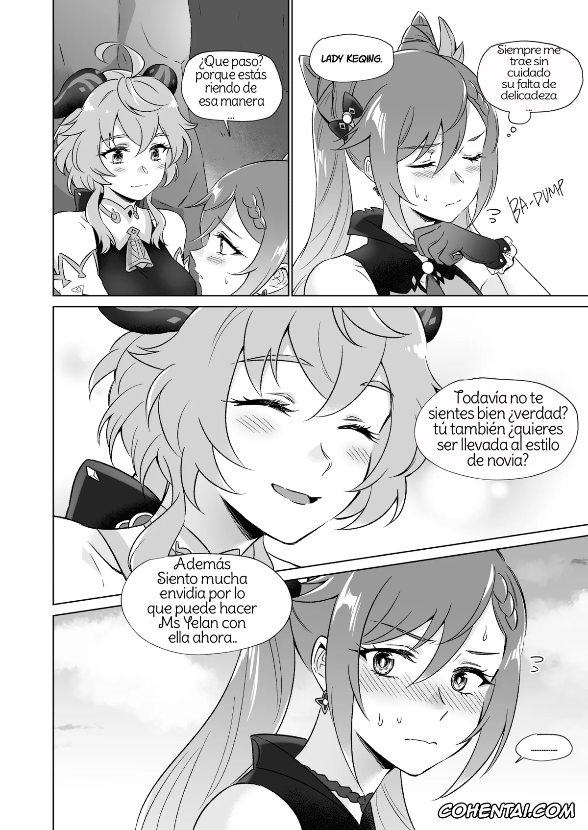 Genshin Impact hentai, Ganyu hentai, Keqing hentai, Shenhe hentai, Liyue-shiki Dousei Seikou Ryouhou (Genshin Impact), pagina 45