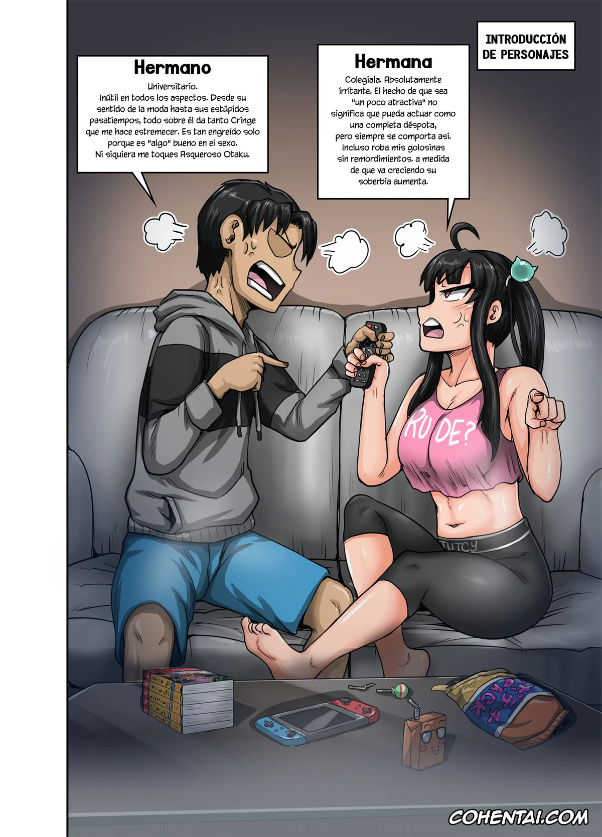 Original porno, Mukatsuku Imouto wa Chanto Shikaranakucha!!, pagina 2