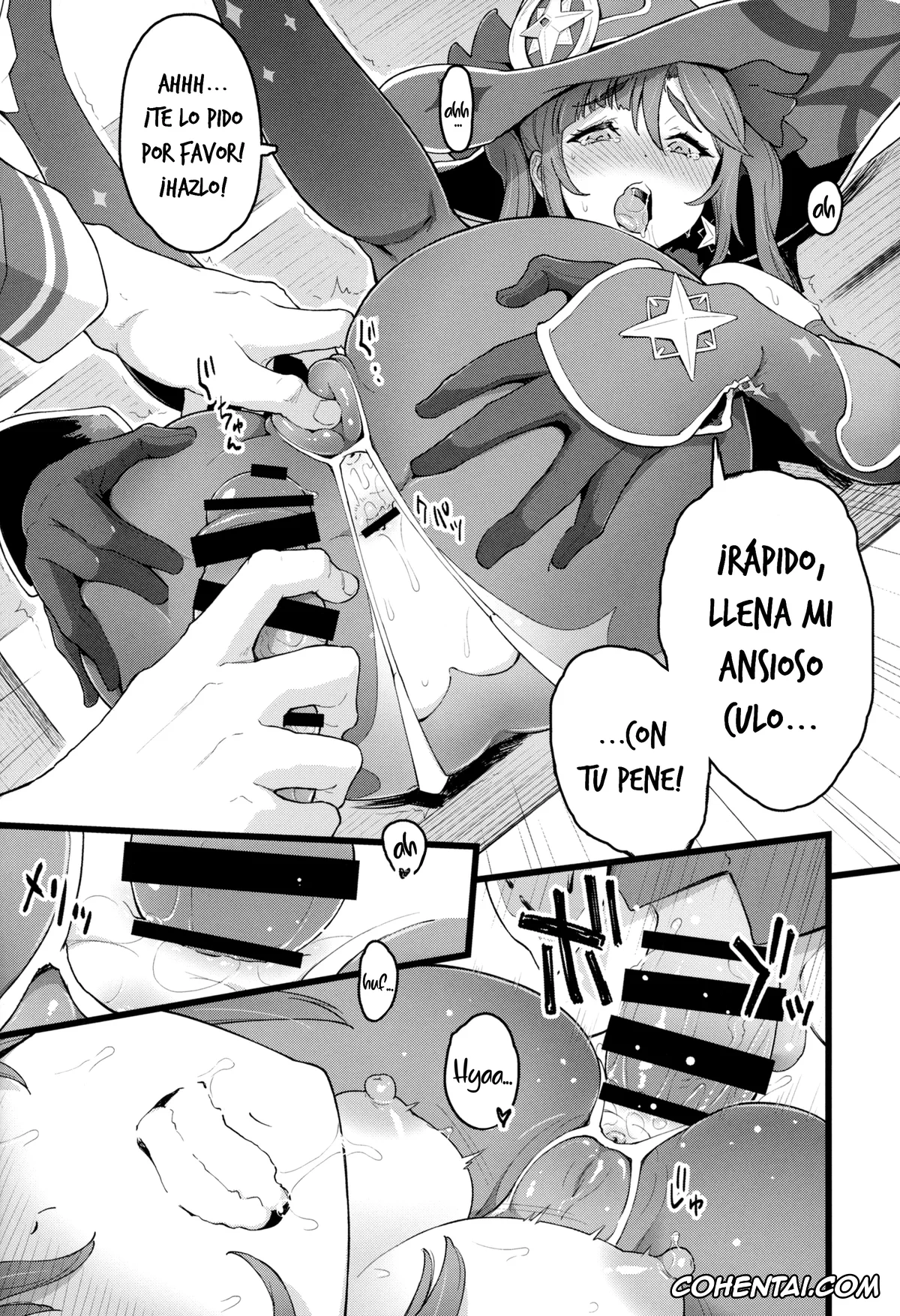 Genshin Impact porno, Mona Megistus porno, Mona-Gete 2 (Genshin Impact), pagina 11