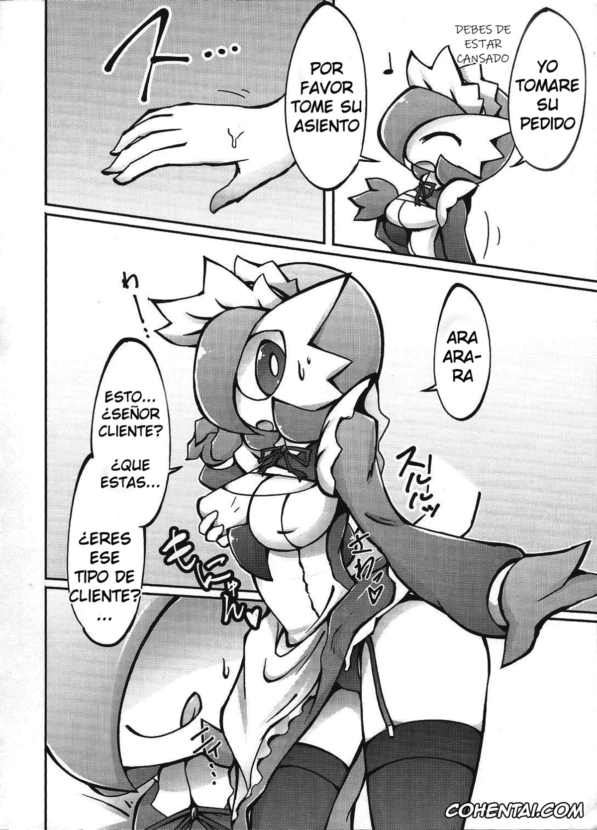 Pokemon | Pocket Monsters xxx, Gardevoir xxx, Suteki na Maid-san no Ura Menu (Pokémon), pagina 4