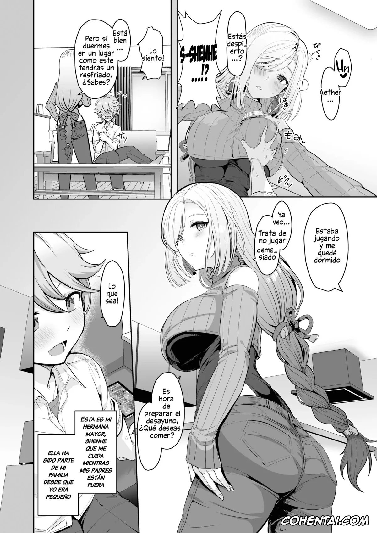 Genshin Impact hentai, Aether hentai, Ayaka Kamisato hentai, Ganyu hentai, Shenhe hentai, CRYOGENIC DREAMER (Genshin Impact), pagina 3