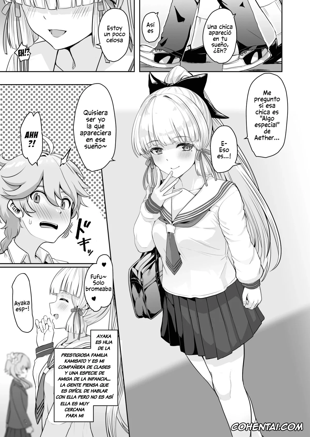 Genshin Impact xxx, Aether xxx, Ayaka Kamisato xxx, Ganyu xxx, Shenhe xxx, CRYOGENIC DREAMER (Genshin Impact), pagina 4