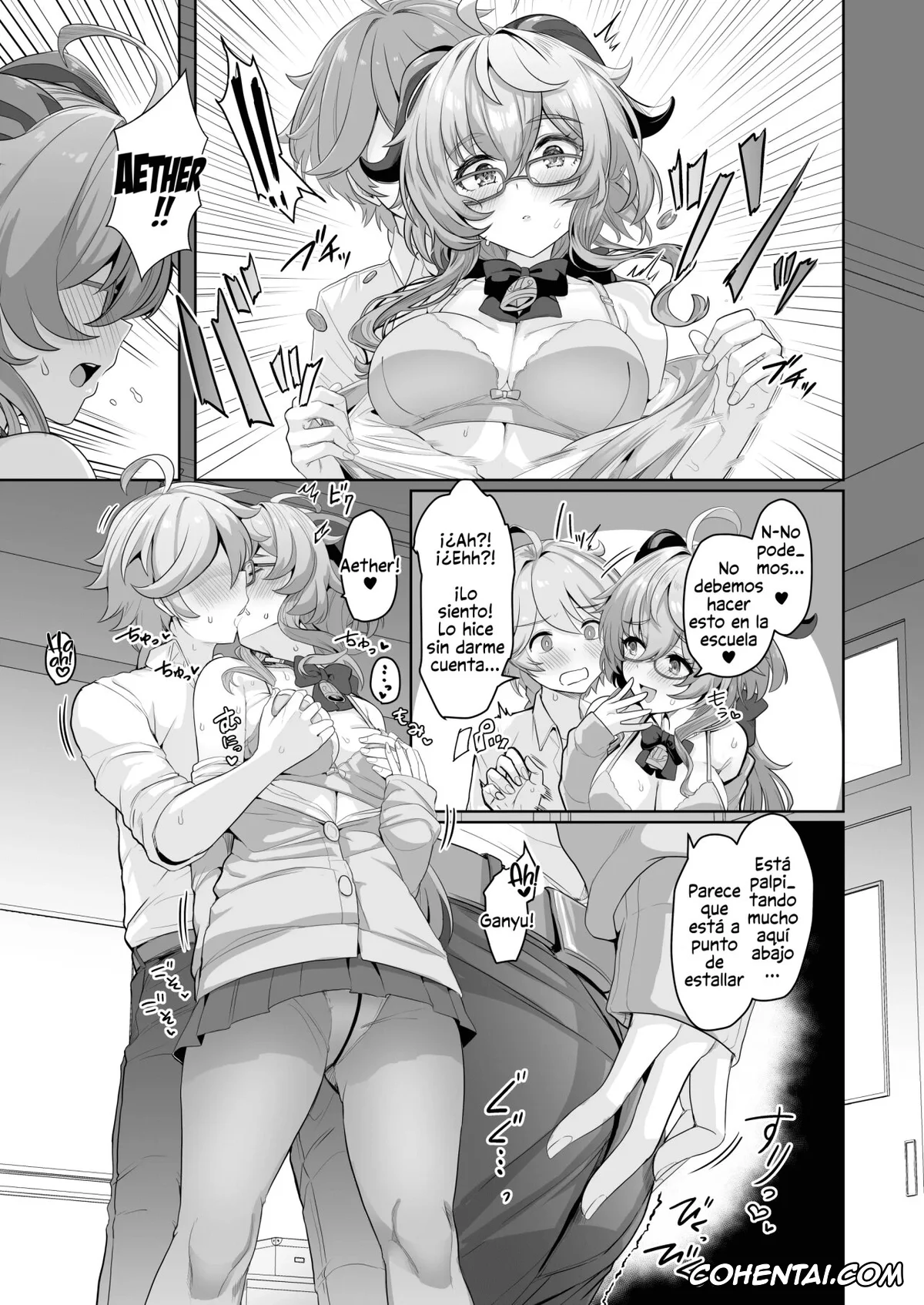 Genshin Impact hentai, Aether hentai, Ayaka Kamisato hentai, Ganyu hentai, Shenhe hentai, CRYOGENIC DREAMER (Genshin Impact), pagina 6