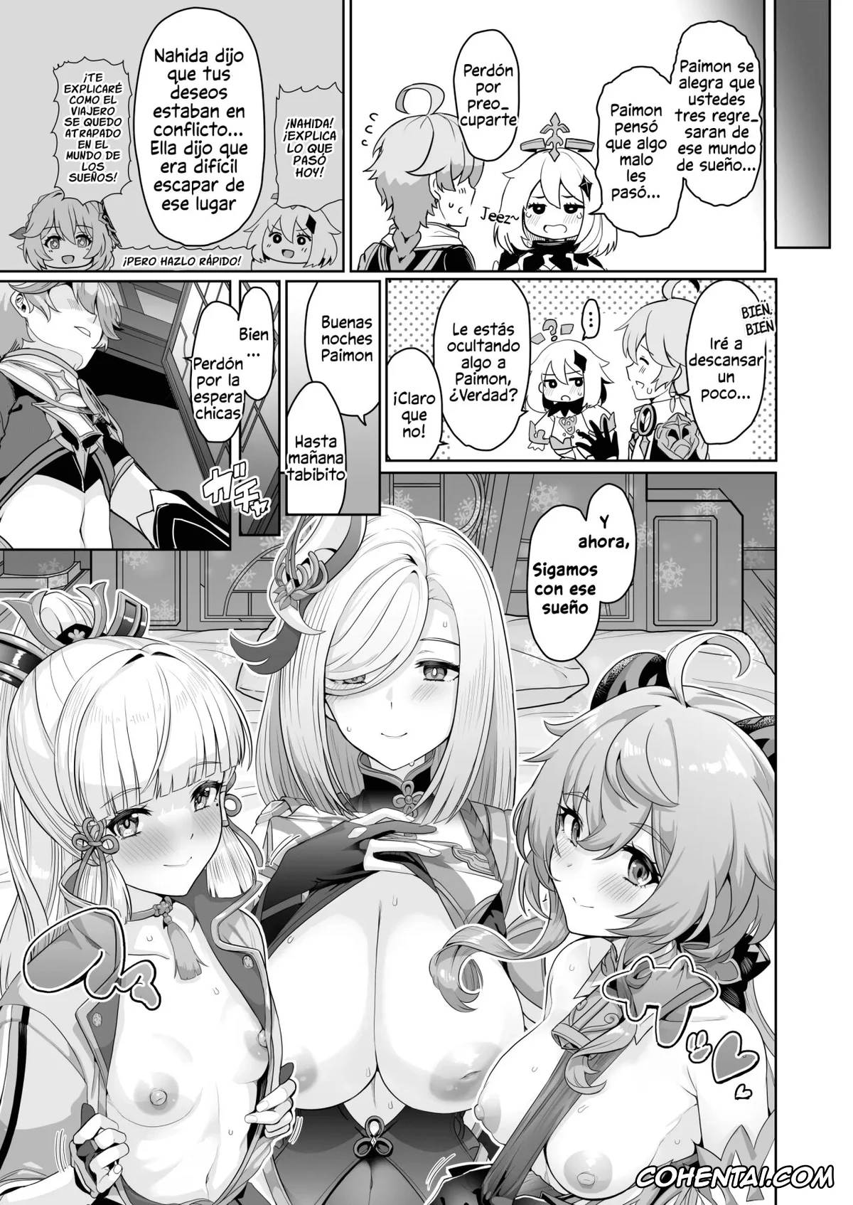 Genshin Impact xxx, Aether xxx, Ayaka Kamisato xxx, Ganyu xxx, Shenhe xxx, CRYOGENIC DREAMER (Genshin Impact), pagina 28