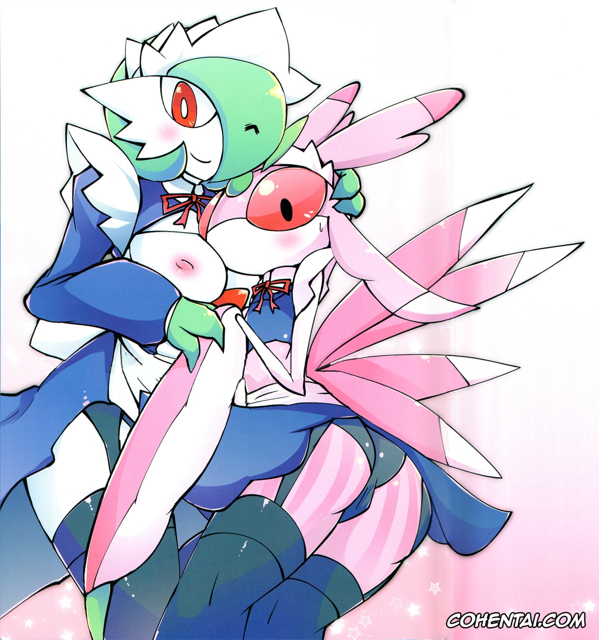 Pokemon | Pocket Monsters porno, Gardevoir porno, Lurantis porno, Maid-san to Hanakamakiri-san no Ongaeshi (Pokémon), pagina 2