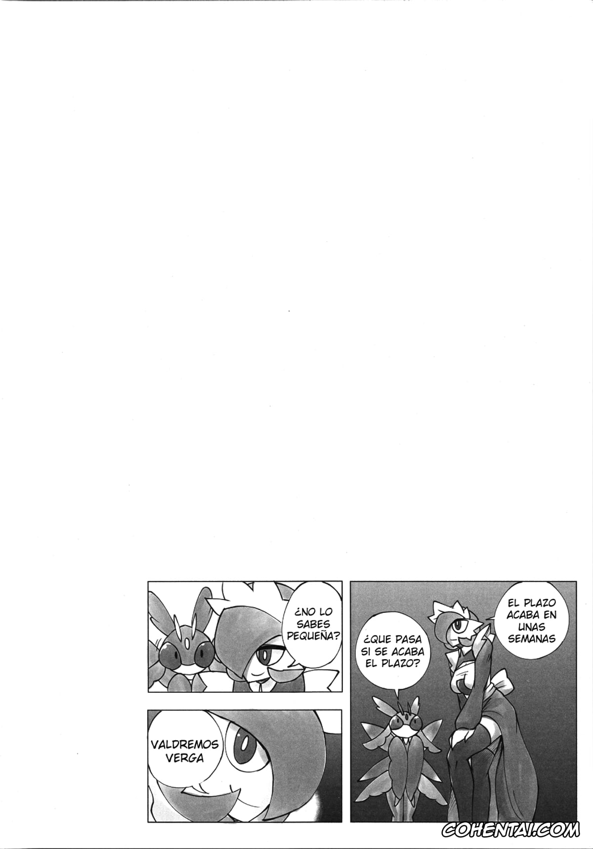 Pokemon | Pocket Monsters xxx, Gardevoir xxx, Lurantis xxx, Maid-san to Hanakamakiri-san no Ongaeshi (Pokémon), pagina 4