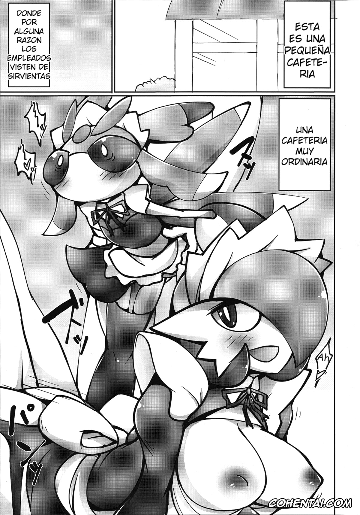 Pokemon | Pocket Monsters porno, Gardevoir porno, Lurantis porno, Maid-san to Hanakamakiri-san no Ongaeshi (Pokémon), pagina 5